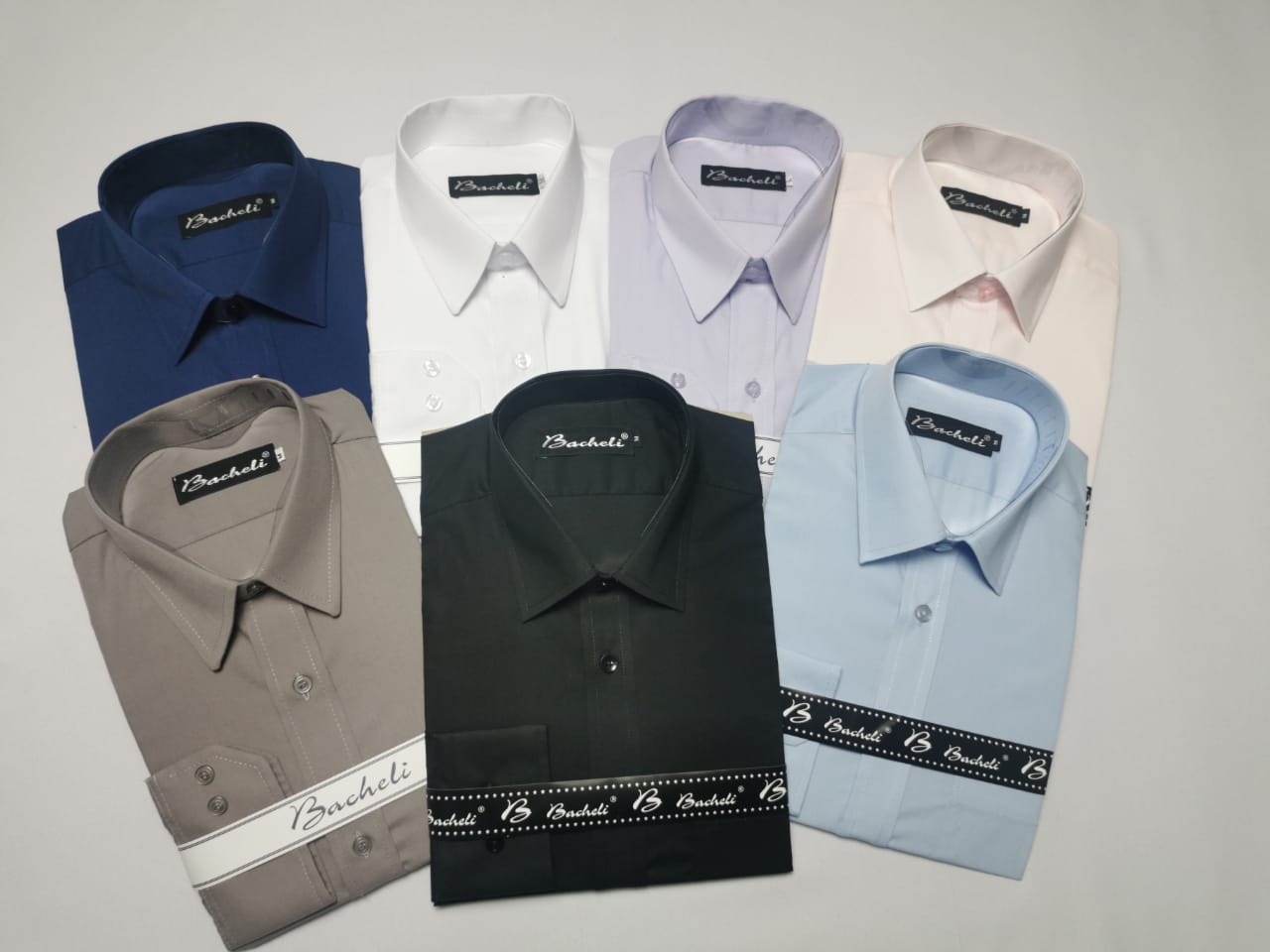 Camisa para hombre Unicolor R002